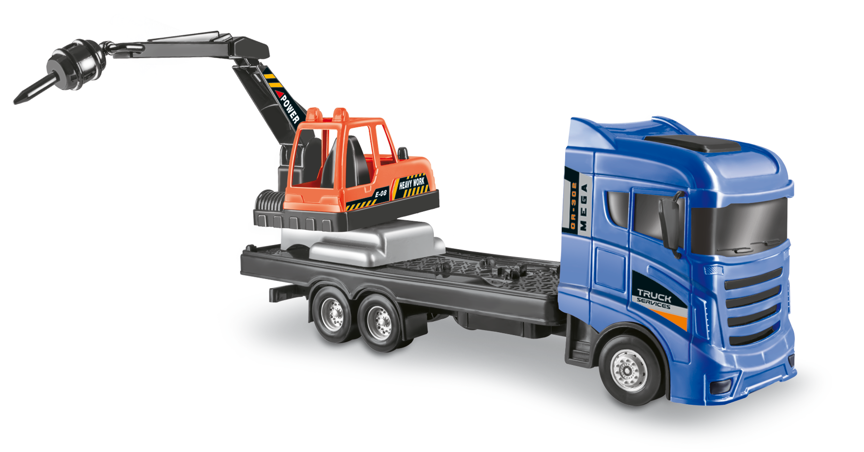 Ilustração COLEÇÃO BUILDER TRUCK ROMPEDOR