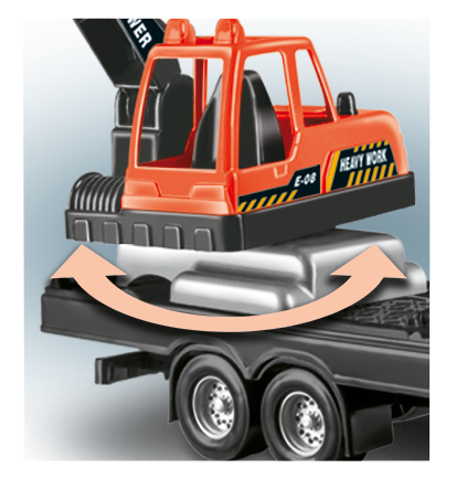 Ilustração COLEÇÃO BUILDER TRUCK GUINDASTE