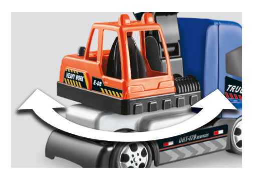 Ilustração COLEÇÃO WORK TRUCK GUINDASTE