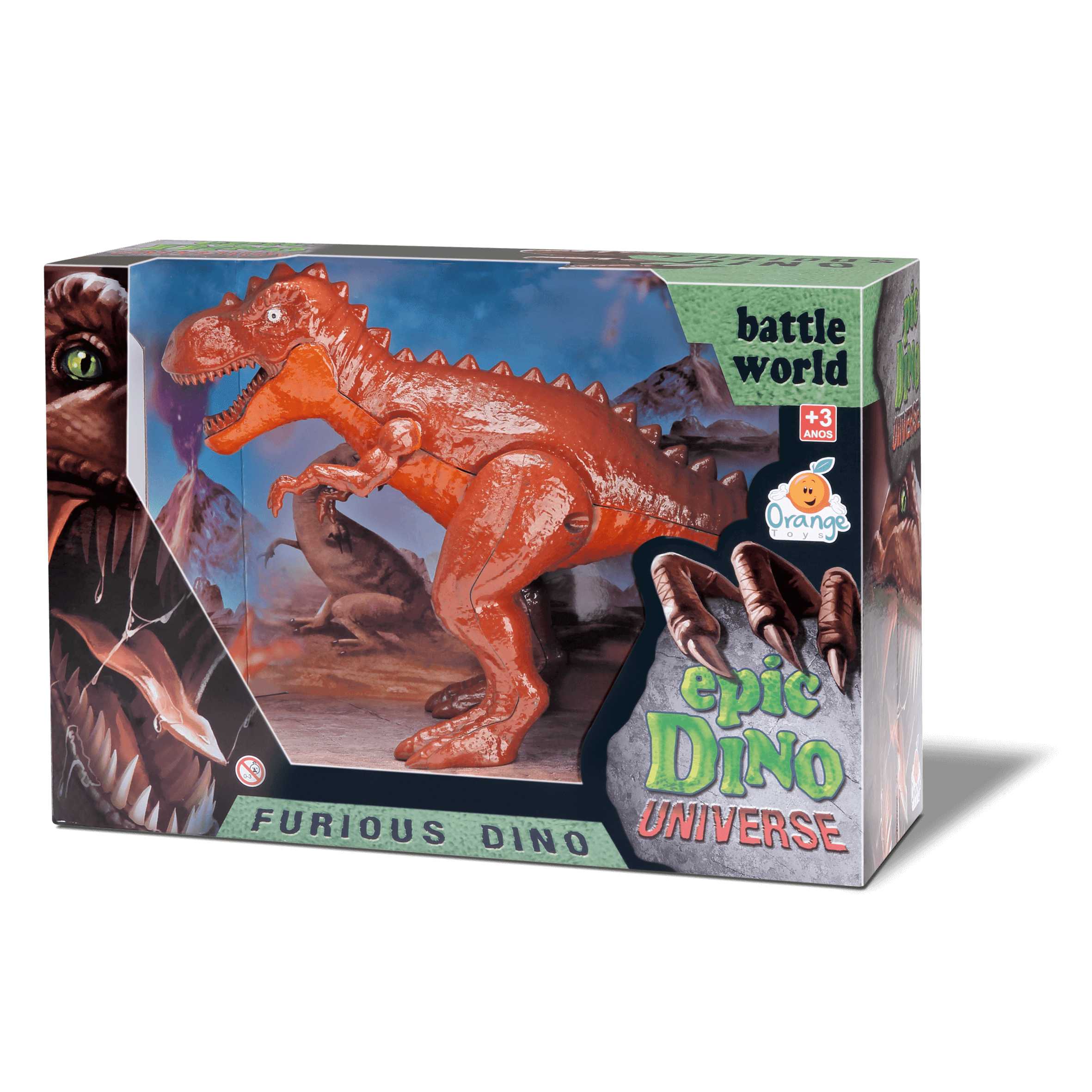 Ilustração ÉPIC DINO UNIVERSE