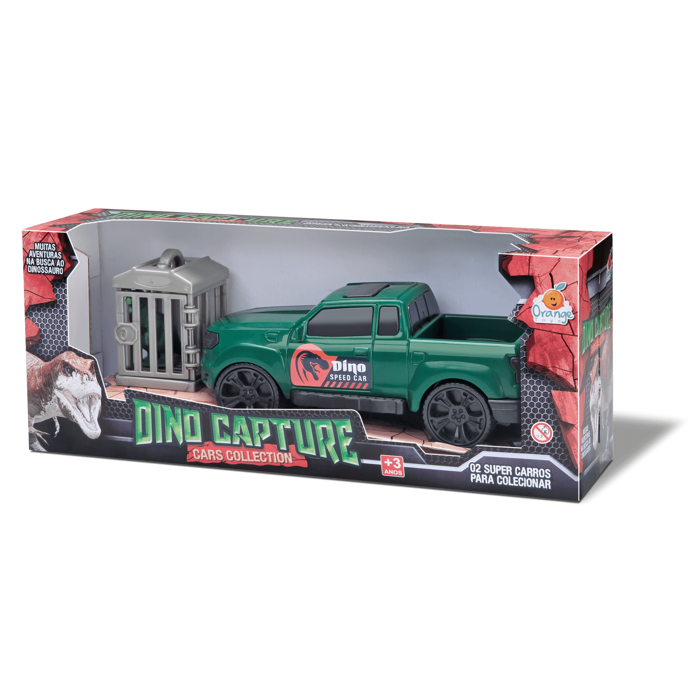 Ilustração DINO CAPTURE CARS PICK-UP