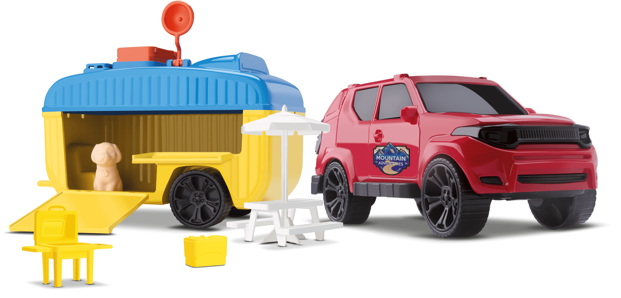 Ilustração NOMAD CAMPING JEEP