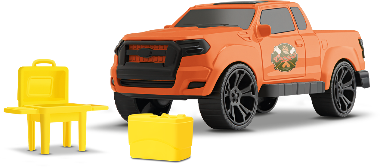 Ilustração BBQ FIRE PICK-UP FURY