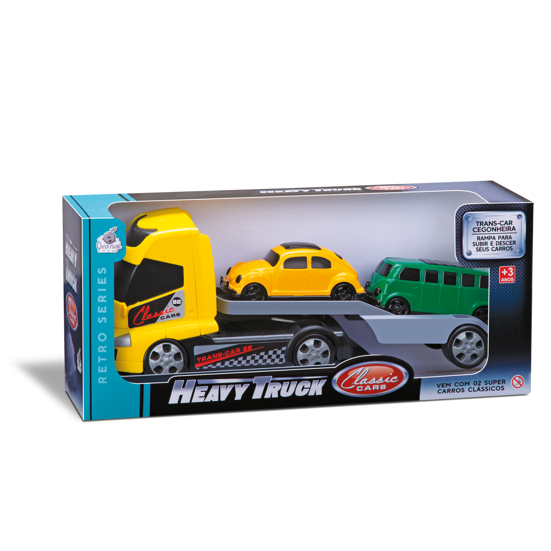 Ilustração HEAVY TRUCK CLASSIC CARS