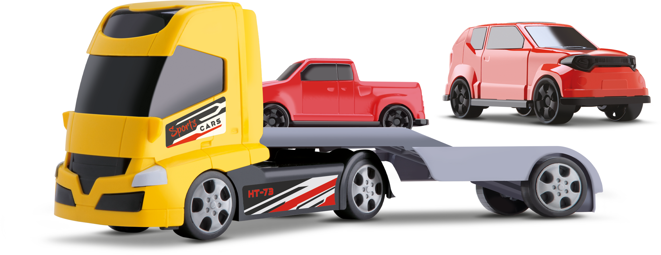 Ilustração HEAVY TRUCK SPORT CARS