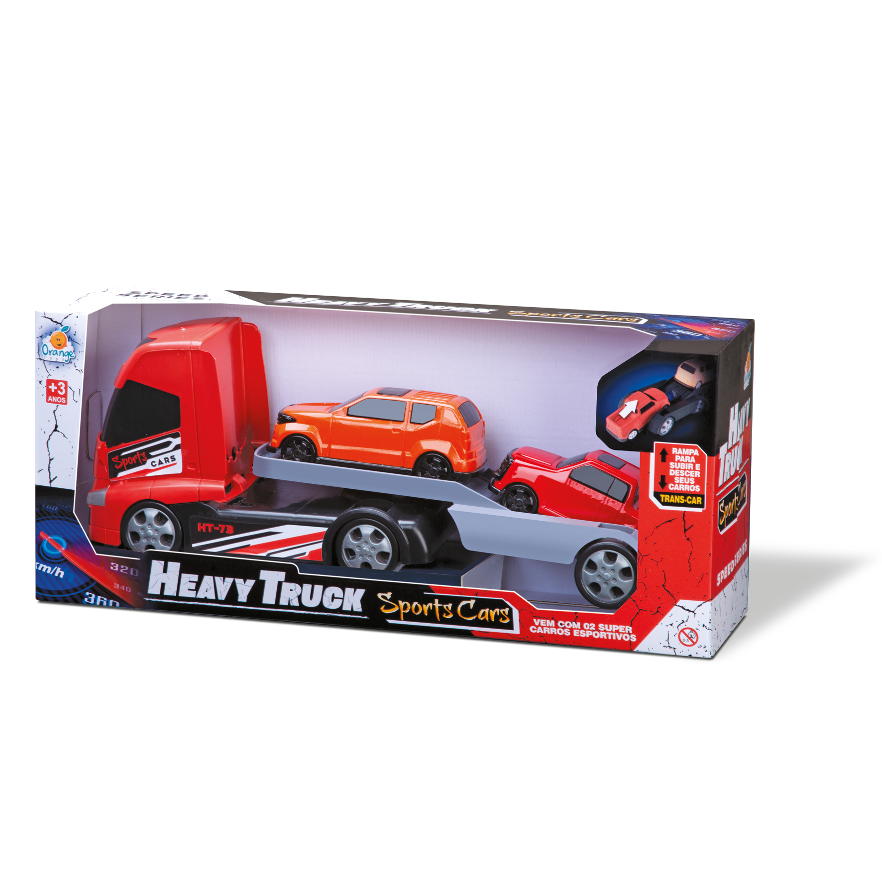 Ilustração HEAVY TRUCK SPORT CARS