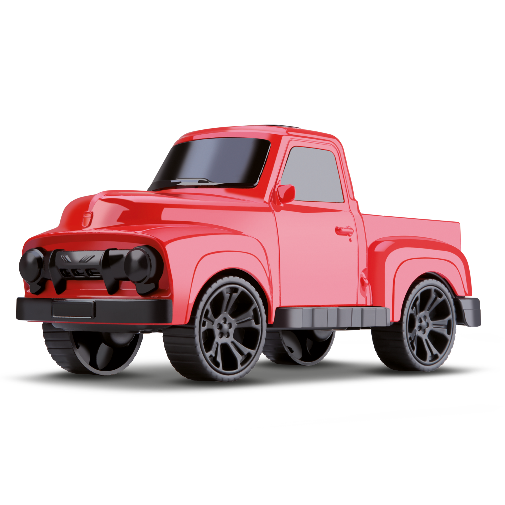 Ilustração TRIPLE RIDE PICK-UP RETRÔ