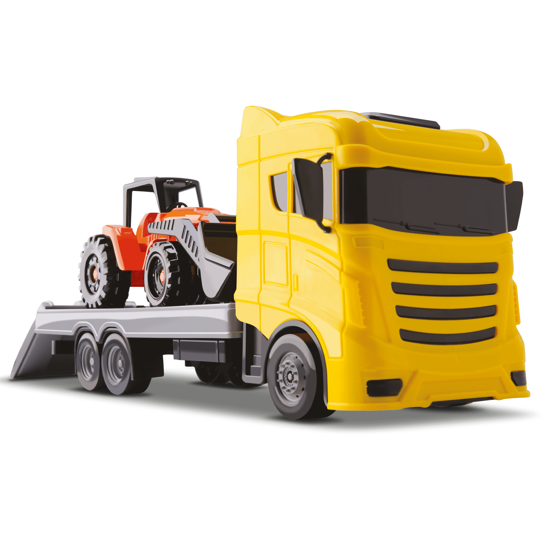 Ilustração CITY WORK TRUCK CARREGADEIRA