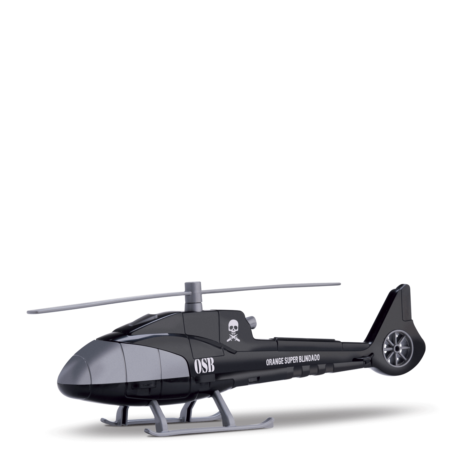 Ilustração HELICÓPTERO ORANGE SUPER BLINDADO