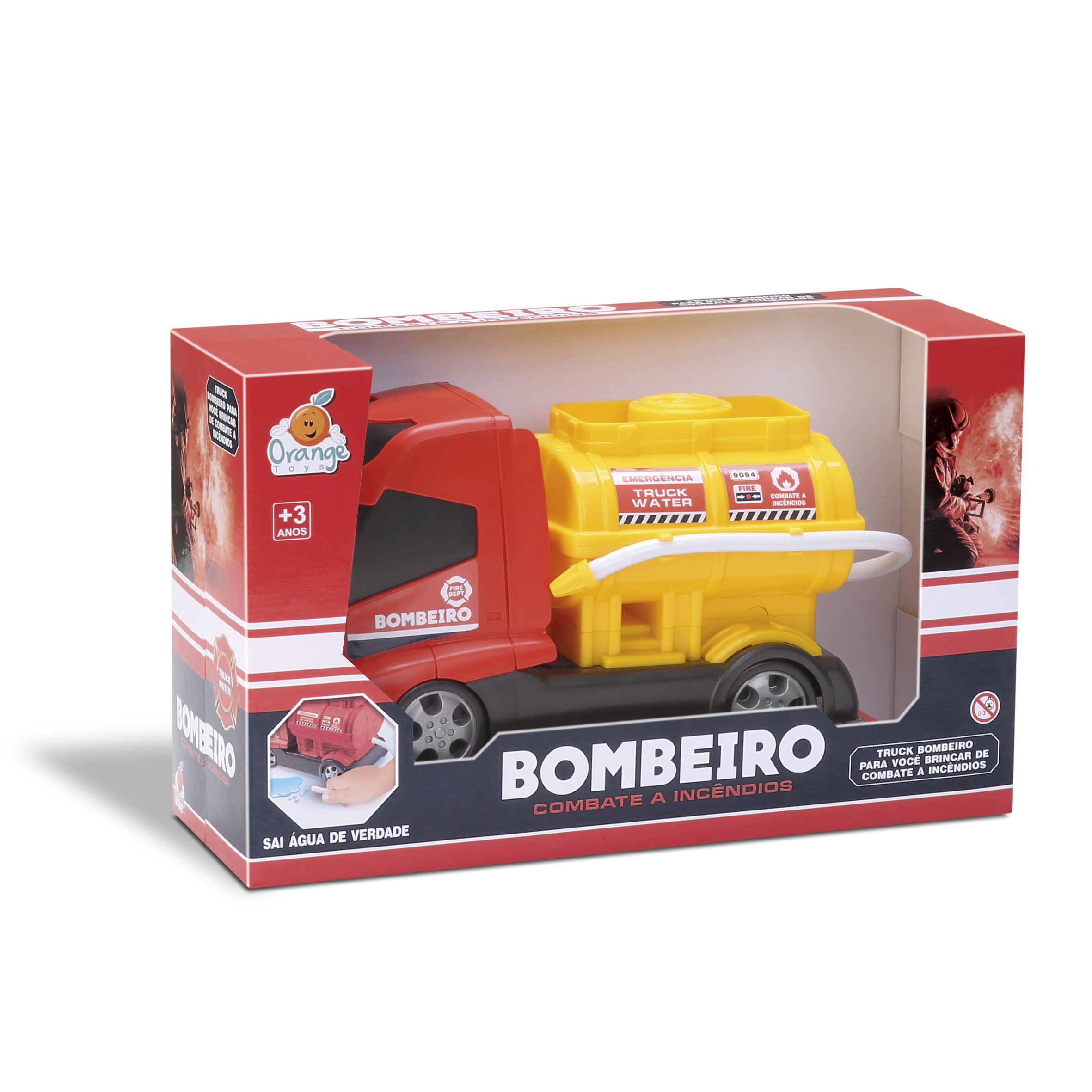 Ilustração BOMBEIRO COMBATE