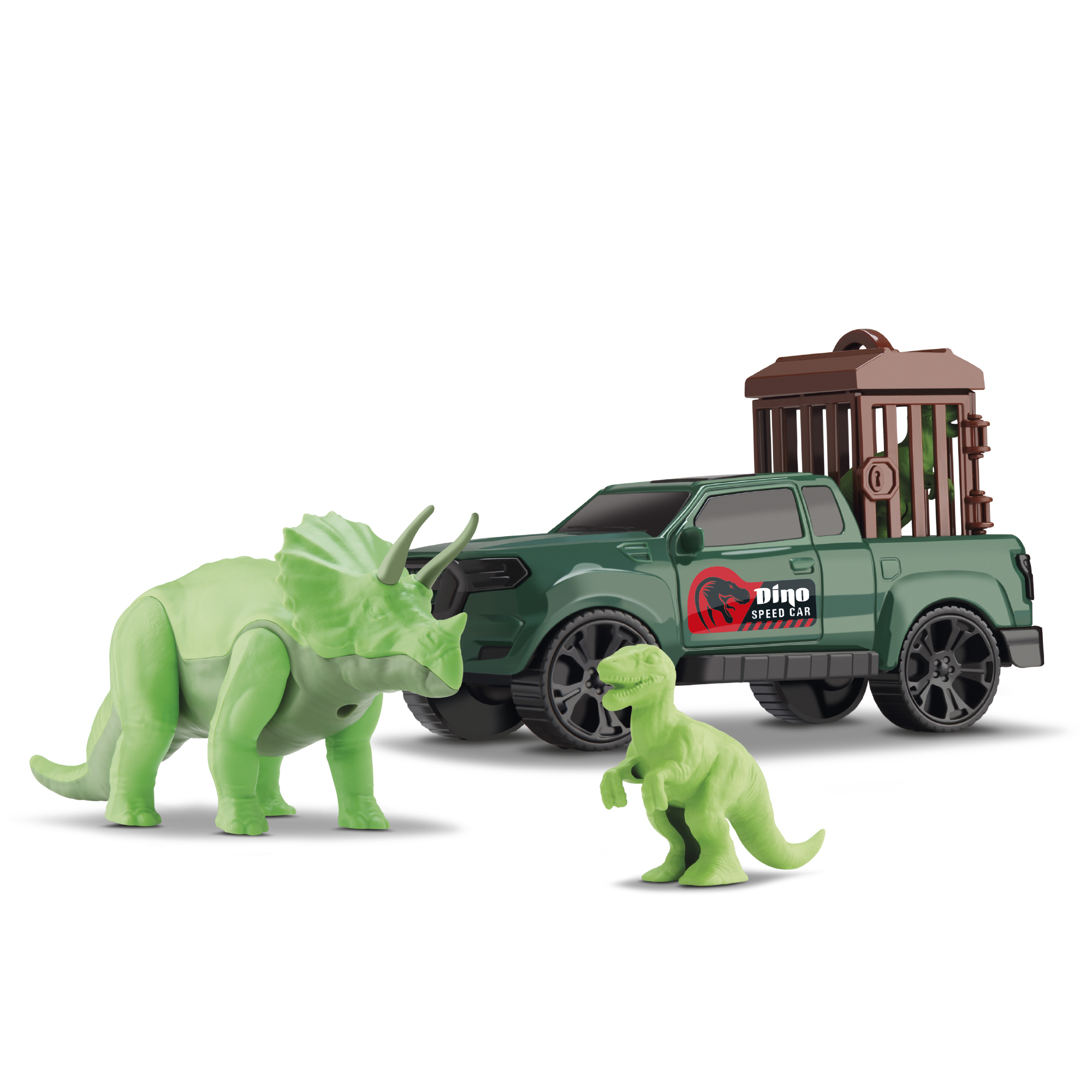 Ilustração PERSEGUIÇÃO DINO CAR