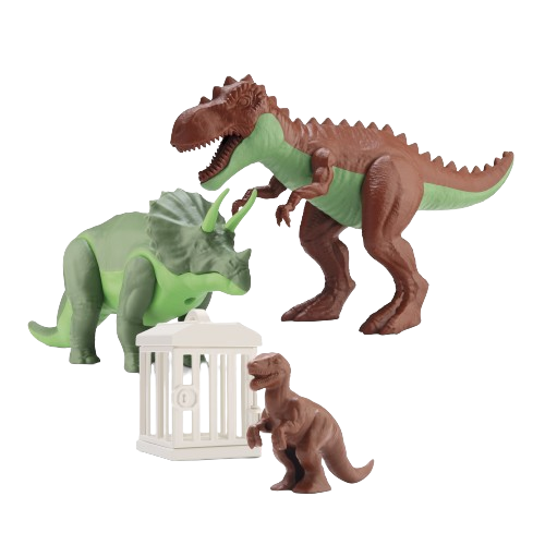 Ilustração BRUTAL FURY DINOSAURS