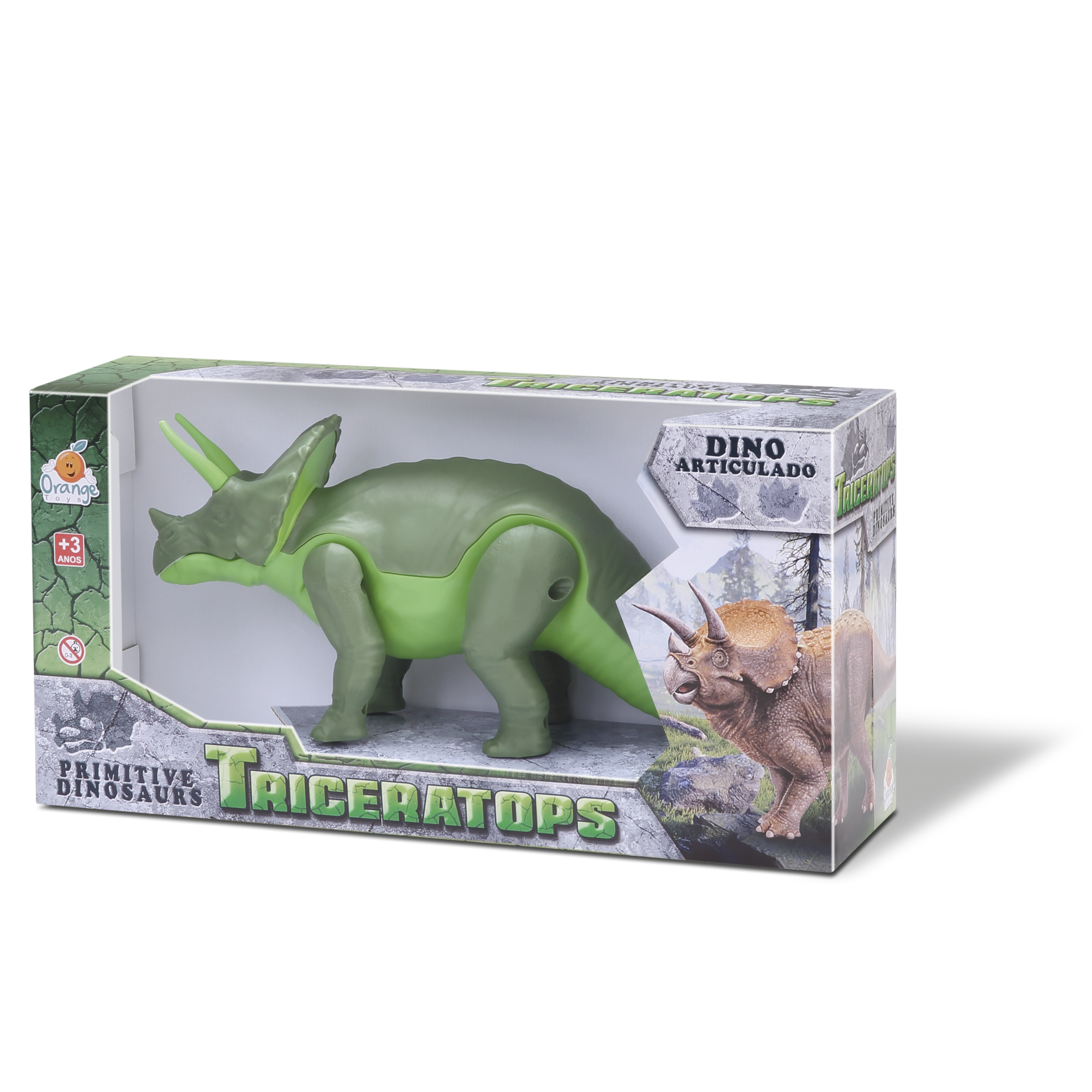 Ilustração TRICERATOPS DINO