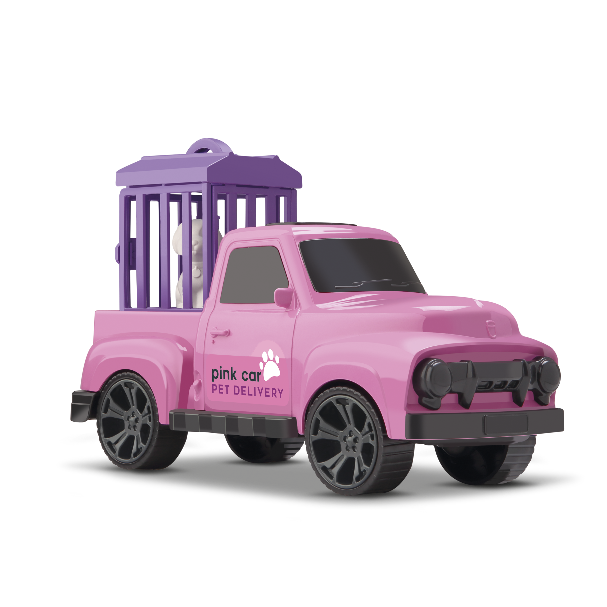 Ilustração PET DELIVERY PICK-UP RETRÔ
