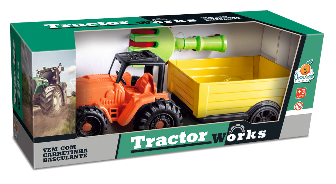 Ilustração TRACTOR WORKS