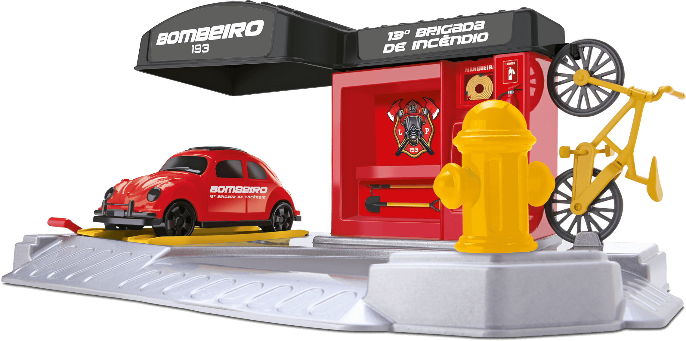 Ilustração POSTO BOMBEIRO BUGGY