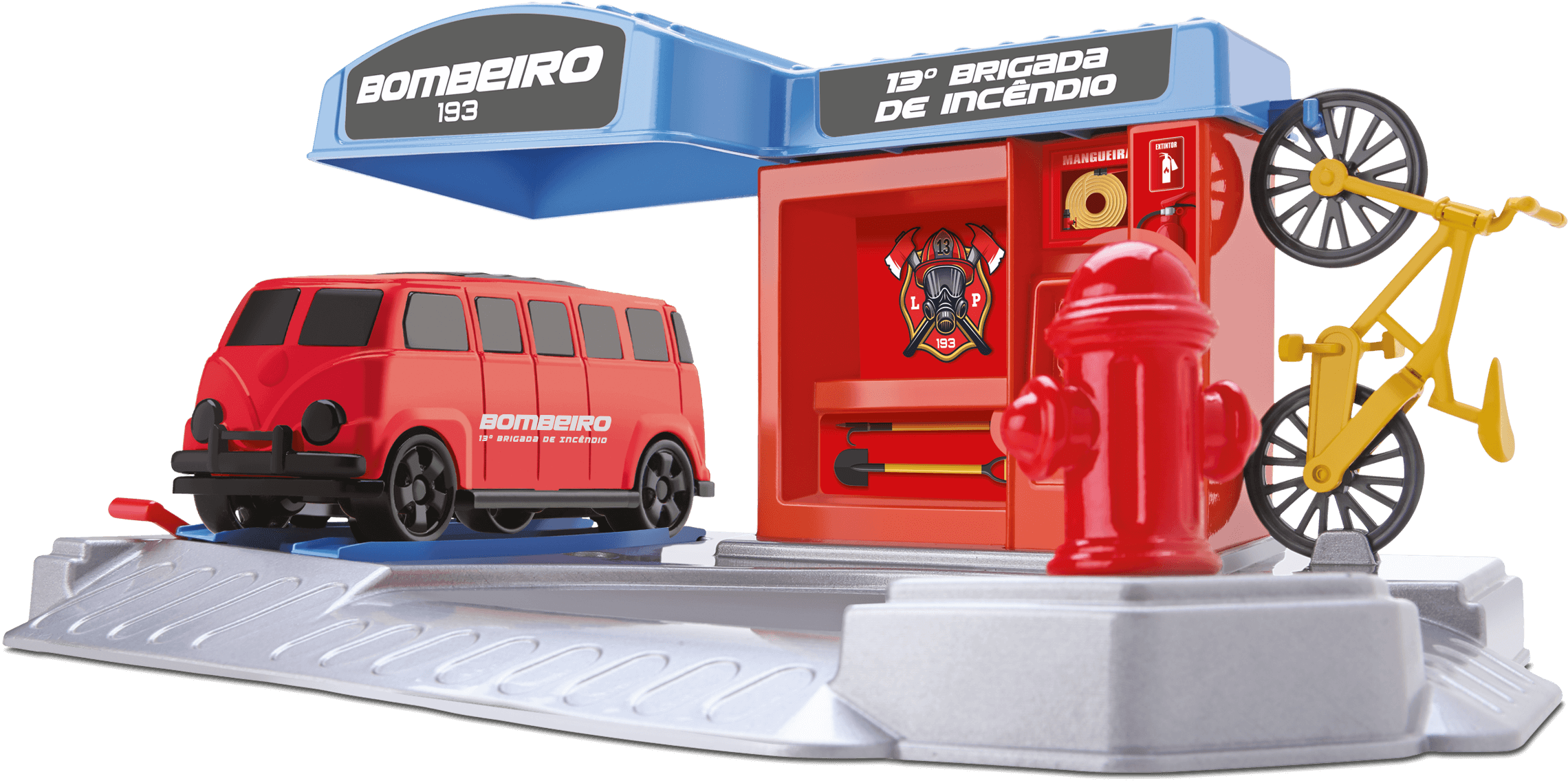 Ilustração POSTO BOMBEIRO FURGÃO