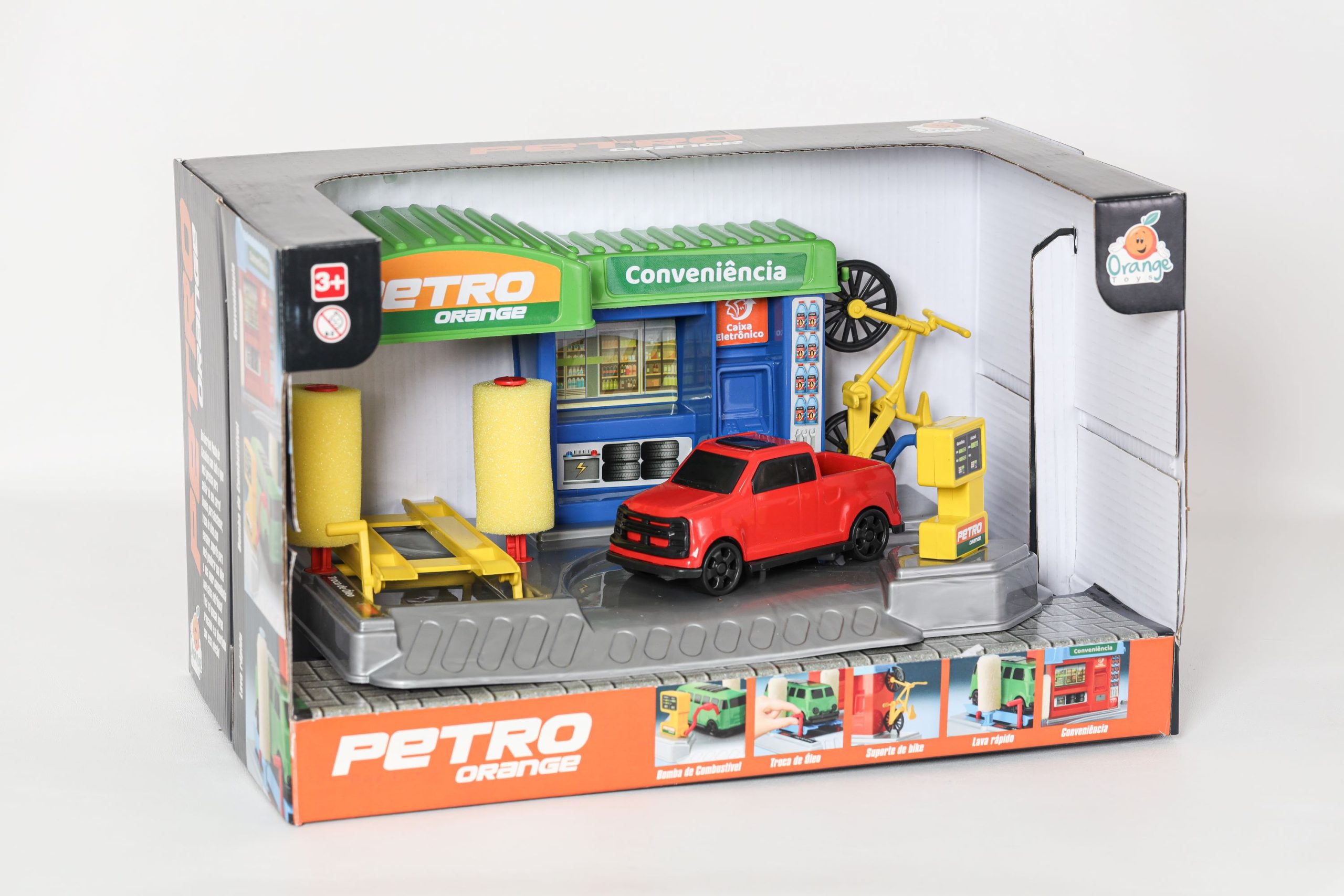 Ilustração POSTO PETRO ORANGE PICK-UP