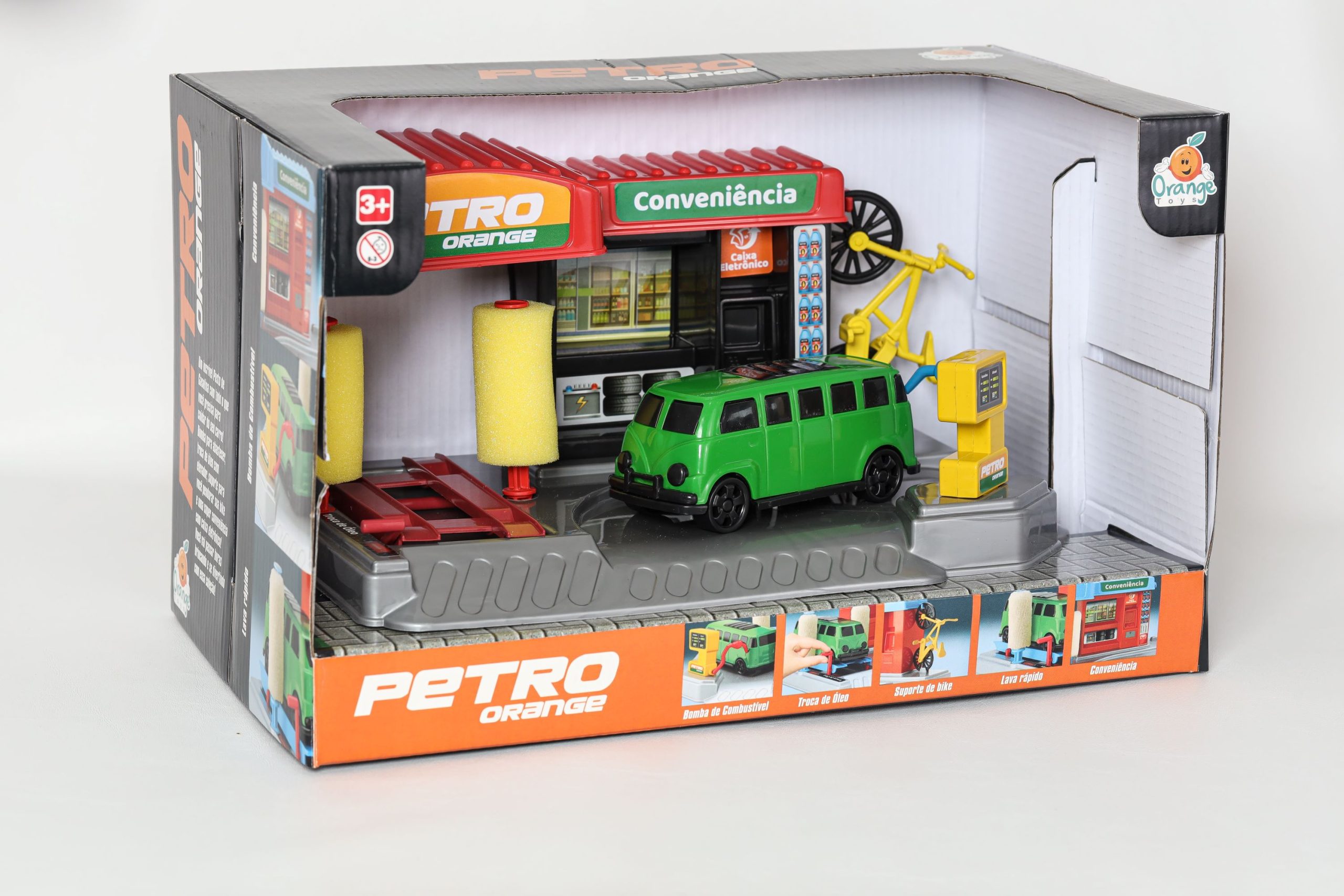 Ilustração POSTO PETRO ORANGE FURGÃO