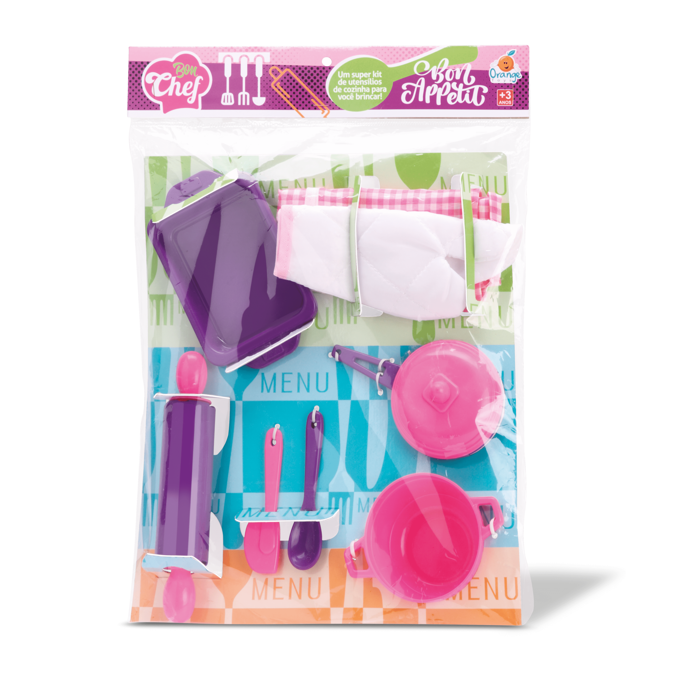 Ilustração BOM CHEF SOLAPA C/ ROUPA