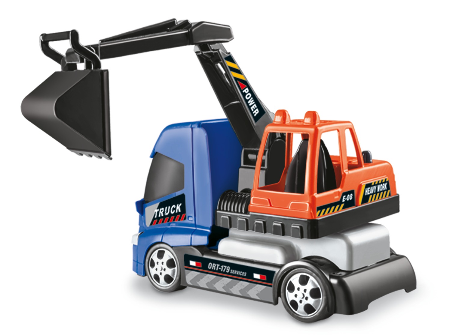 Ilustração COLEÇÃO WORK TRUCK ESCAVADEIRA