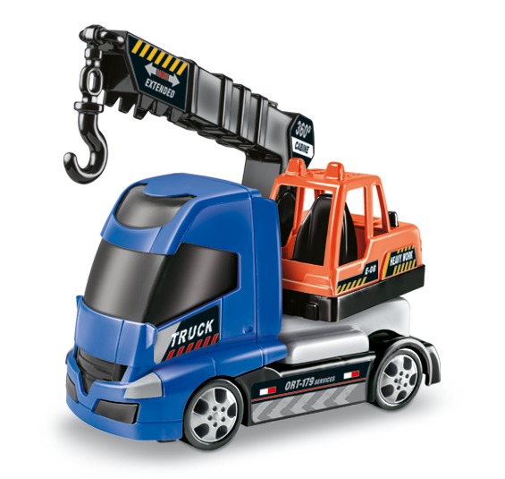 Ilustração COLEÇÃO WORK TRUCK GUINDASTE